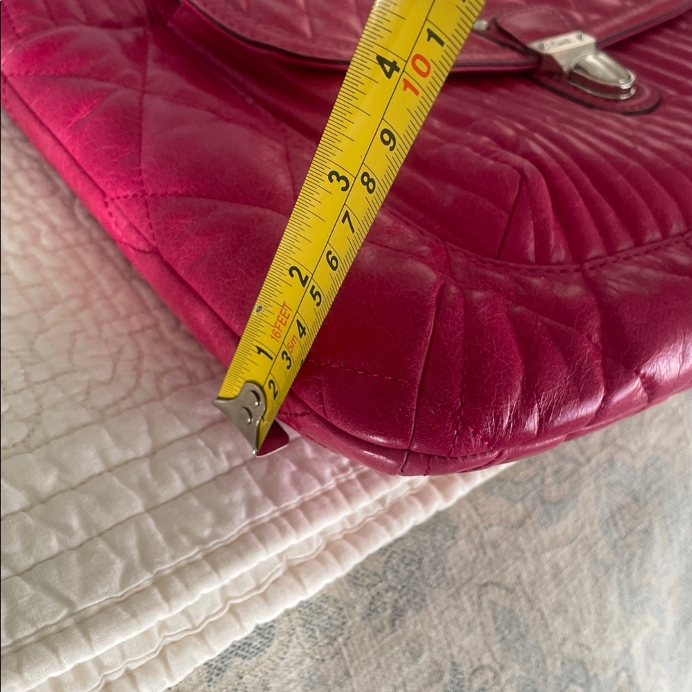 Coach pink quilted leather bag - Picture 9 of 9